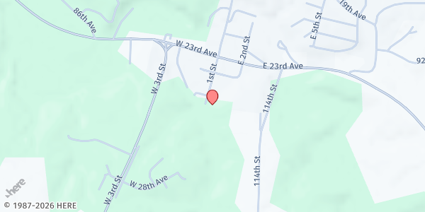 Map showing Coal Valley Food Pantry at 2431 1st St, Coal Valley, IL