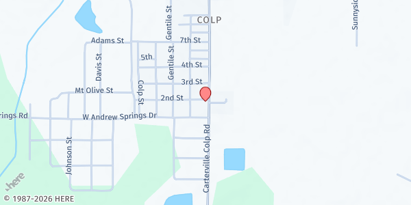 Map showing Colp Township at 105 Mayor Caliper Dr., Colp, IL