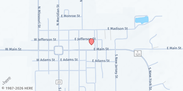 Map showing Pantry - Cumberland County at Pantry - Cumberland County, Toledo, IL