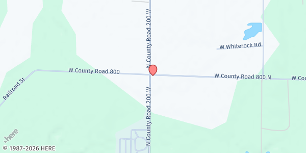 Map showing Blessing Box - Berea Christian Church at , Brazil, IN