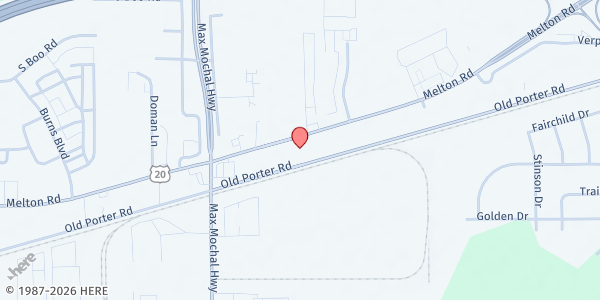 Map showing Mihut Charitable Mission at 280 Melton Rd, Burns Harbor, IN