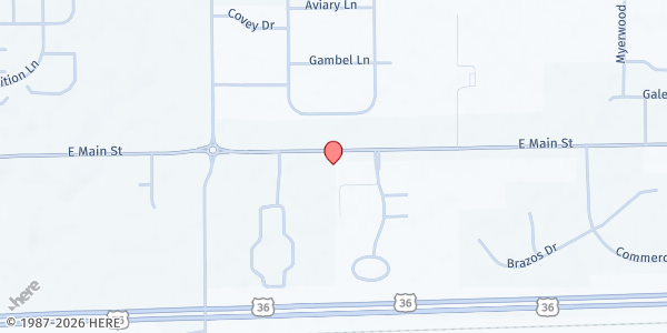 Map showing Calvary Chapel Outreach Food Pantry at 2255 E Main St, Danville, IN