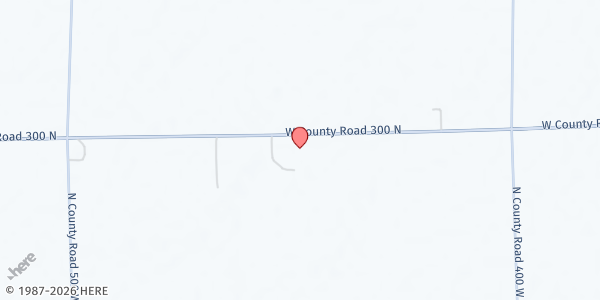 Map showing Pleasant Dale Church - Boxes of Blessings at 4504 W. 300 N., Decatur, IN