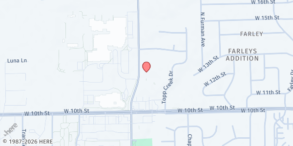 Map showing Chapelwood Elementary School: Farmer's Market Food Pantry at 1129 N Girls School Rd, Indianapolis, IN