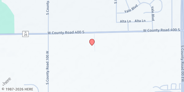 Map showing Bethel Tabernacle Church of God at 661 W. 400 S., Kokomo, IN