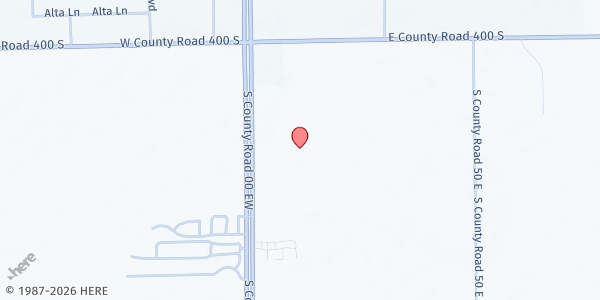 Map showing Crossroads Community Church - South Kokomo Campus at 4254 S. 00ew, Kokomo, IN