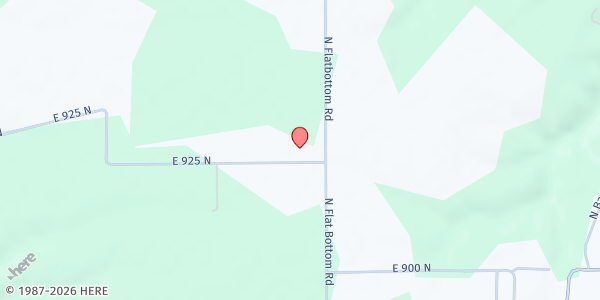 Map showing Indian Kentuck Baptist Church Food Pantry at 4413 E 925 N, Madison, IN