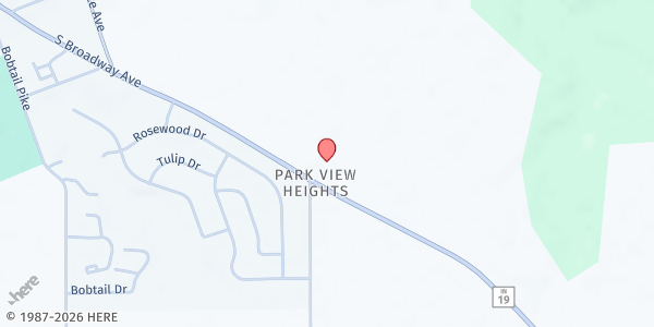 Map showing The Salvation Army - Miami County at 1785 IN-19, Peru, IN