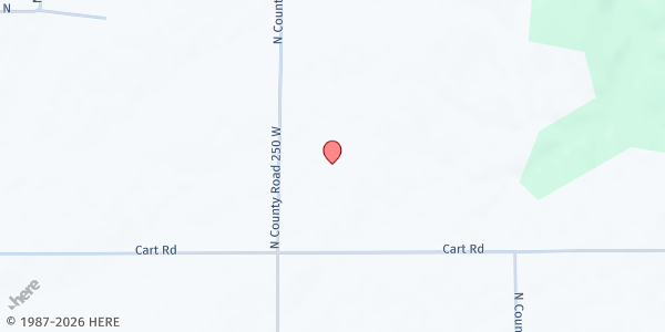 Map showing Somebody's Place at 27 W Locust St, Petersburg, IN