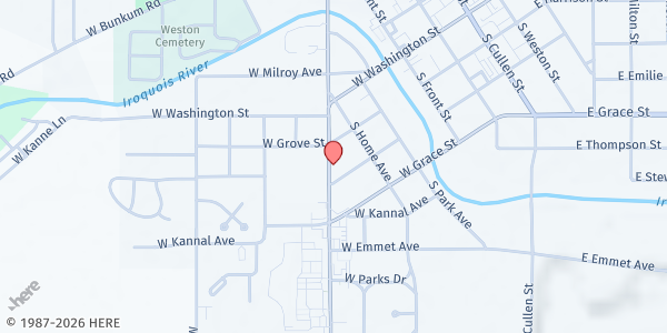 Map showing Good Samaritan at 227 S. College Avenue, Suite 1, Rensselaer, IN