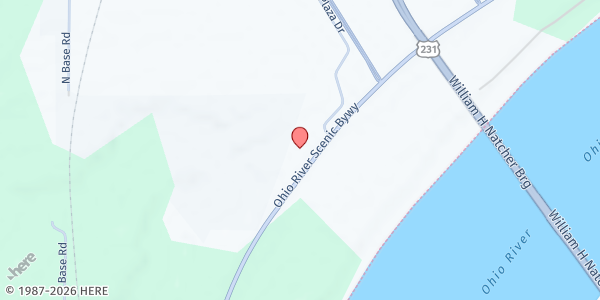 Map showing Peace Episcopal Church at 1092 IN-66, Rockport, IN