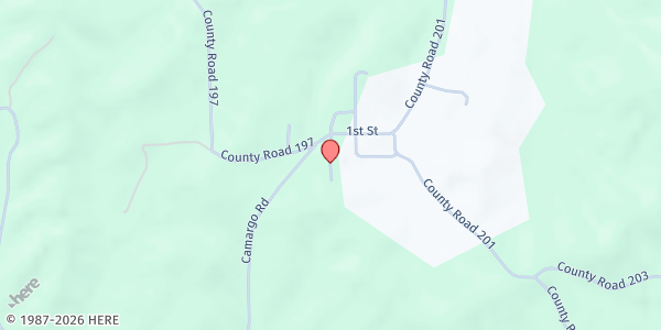 Map showing Martin's Cloak at 269 Siberia Church Rd, Siberia, IN