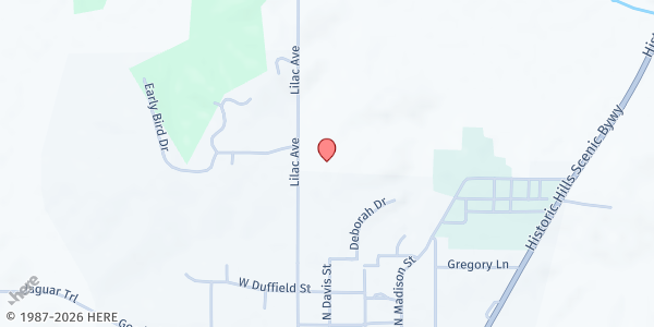 Map showing Mobile Pantry - Davis County - Bloomfield at 19420 Lilac Avenue, Bloomfield, IA
