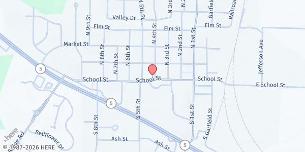 Map showing Middle River Friends Church at 4057 S23 Highway, Carlisle, IA