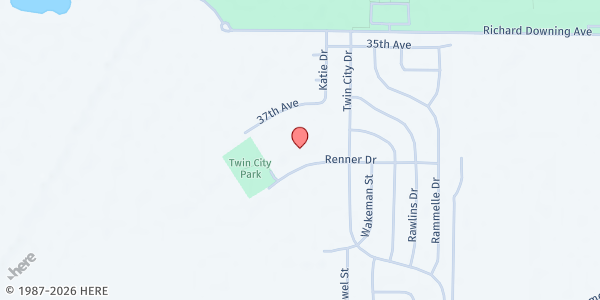 Map showing Kreft Primary School Mobile Pantry at 3206 Renner Dr, Council Bluffs, IA