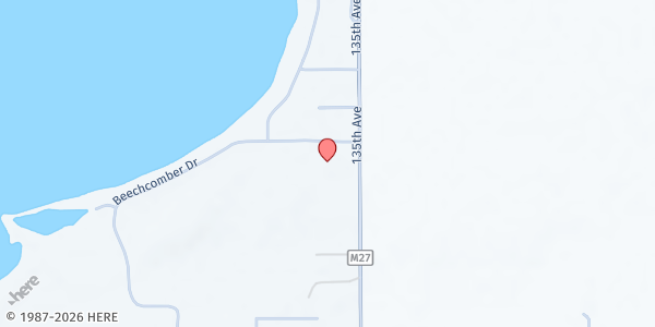 Map showing Mobile Pantry - Dickinson County - Lake Park at 1471 135th Ave, Lake Park, IA