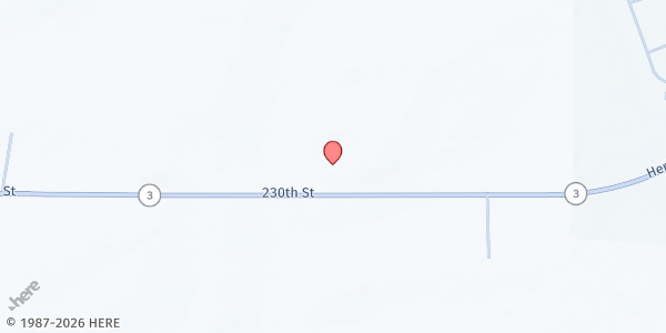 Map showing A Cup of Water Meal at 1201 230 St, Waverly, IA