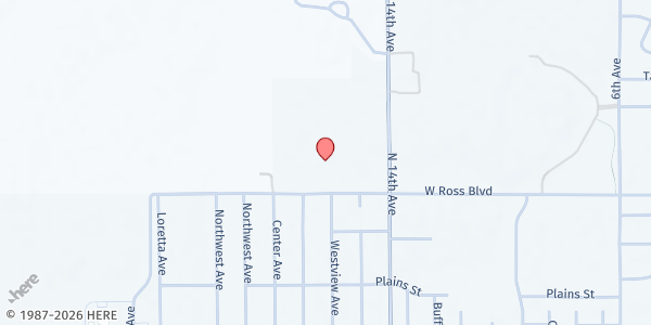 Map showing Dodge City F.U.E.L. Fund at 1700 W. Ross Blvd., Dodge City, KS