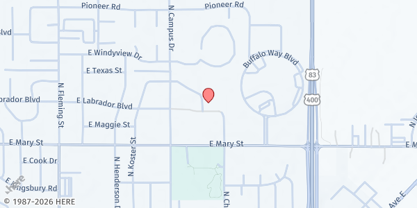 Map showing Harvest America Corporation - Garden City at 2101 E Labrador Blvd A, Garden City, KS