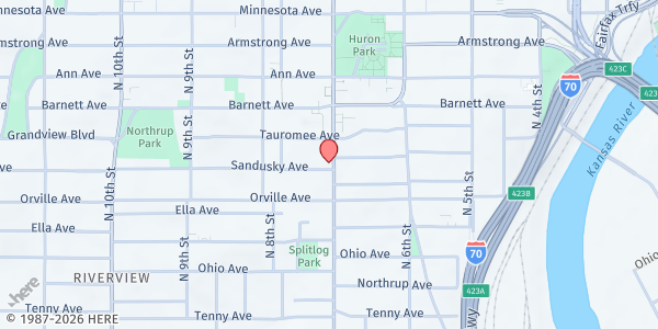 Map showing Avenue of Life - Wyandotte County at Avenue of Life - Wyandotte County, Kansas City, KS