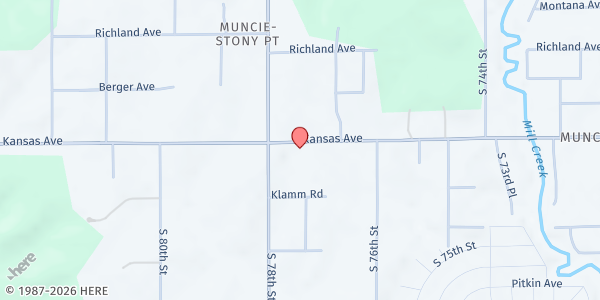 Map showing High Hopes II at 7725 Kansas Ave., Kansas City, KS