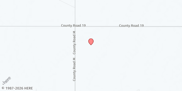 Map showing Kearny County Senior Center at , Kearny County, KS