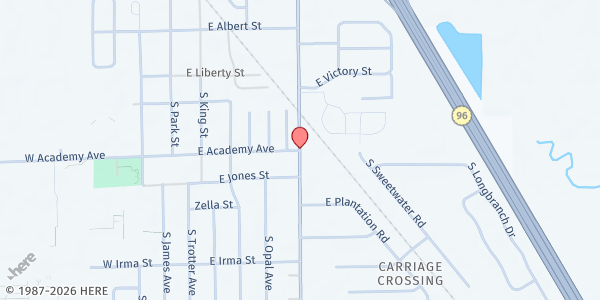 Map showing Maize Community Building at , Maize, KS