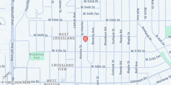 Map showing City of Mission Kansas - Mission at City of Mission Kansas - Mission, Mission, KS