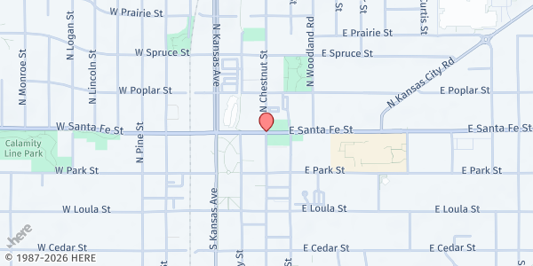 Map showing Open Arms Olathe at Open Arms Olathe, Olathe, KS