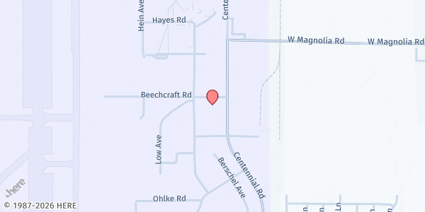 Map showing Gear Grub- Salina Area Technical College at 2562 Centennial Rd., Salina, KS