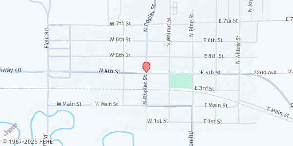 Map showing Solomon Housing Authority at , Solomon, KS