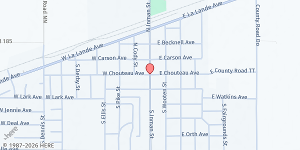 Map showing Sublette Christian Church - Haskell County Mobile Pantry at , Sublette, KS