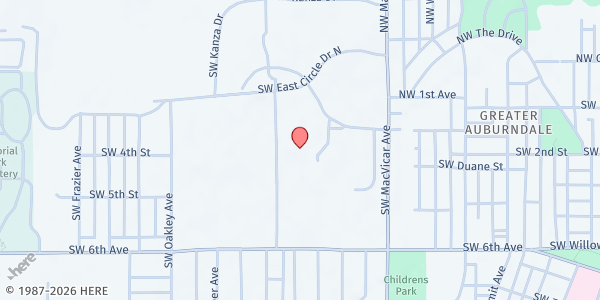Map showing Capital City School - Hummer Park Football Field at 2731 SW. East Circle Dr. S., Topeka, KS