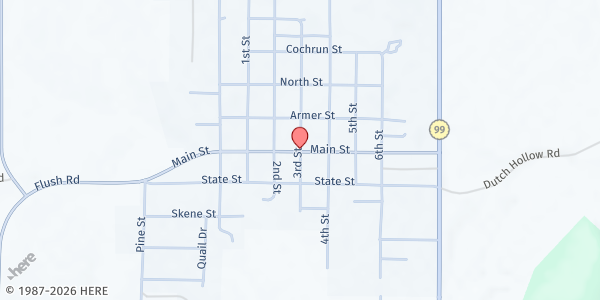 Map showing Westmoreland United Methodist Church at , Westmoreland, KS
