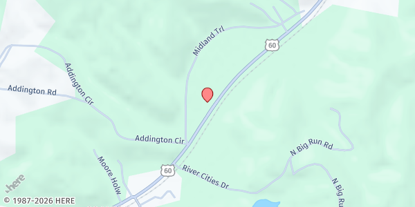 Map showing People Helping People Inc - Ashland at , Ashland, KY