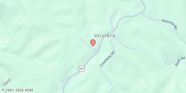 Map showing Kentucky Cornerstone at 81 Ross Ln., Beattyville, KY