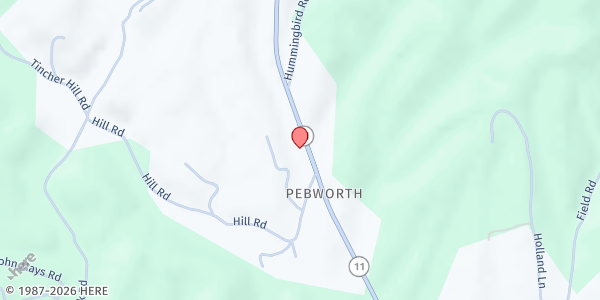 Map showing Calvary Temple Worship Center at 4459 KY-11, Booneville, KY