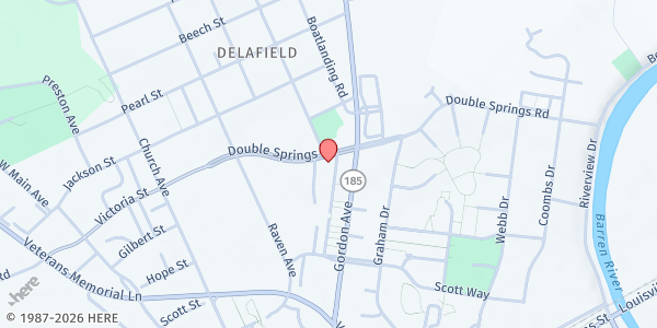 Map showing Calvary Care Center at 480 Beauty Court, Bowling Green, KY