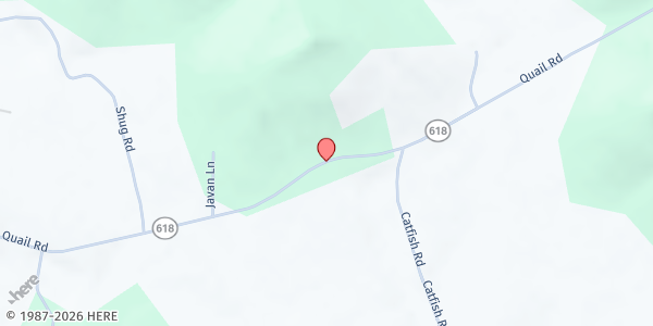 Map showing Feeding The Flock Ministries at 1422 Quail Rd., Brodhead, KY