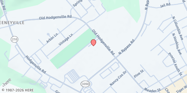 Map showing Captivate Global-3 Trees Ministry at 1375 Hodgenville Road, Campbellsville, KY