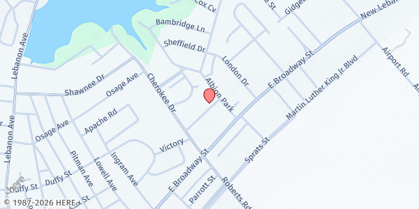 Map showing Food Stamp Office - Campbellsville at 1327 E Broadway St, Campbellsville, KY