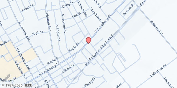 Map showing Hometown Connect Inc. - Campbellsville at 624 E Broadway St, Campbellsville, KY