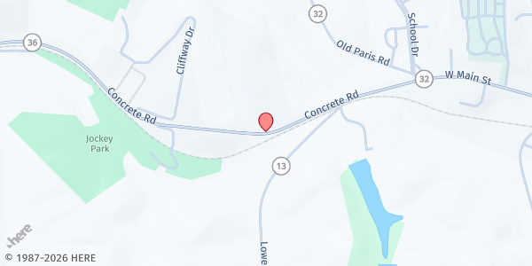 Map showing Community Action Council - Carlisle at 2323 Concrete Rd suite a, Carlisle, KY