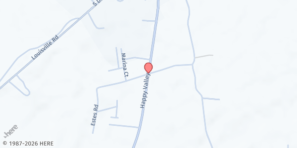 Map showing The Lighthouse at Cave City at Happy Valley Road, Cave City, KY