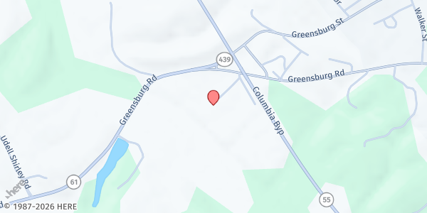 Map showing Adair Co. Senior Center - LCADD Inc. at 901 Hudson Street, Columbia, KY