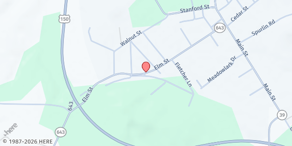 Map showing New Life House at 7350 KY Hwy. 643, Crab Orchard, KY