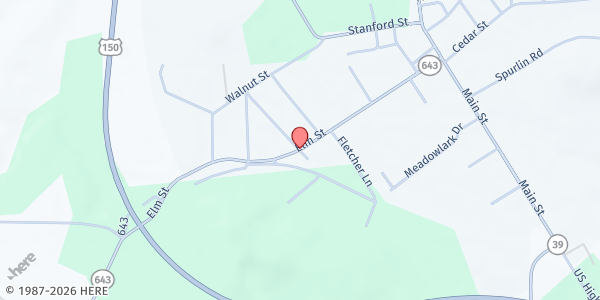 Map showing New Life House at 7350 KY Hwy 643, Crab Orchard, KY