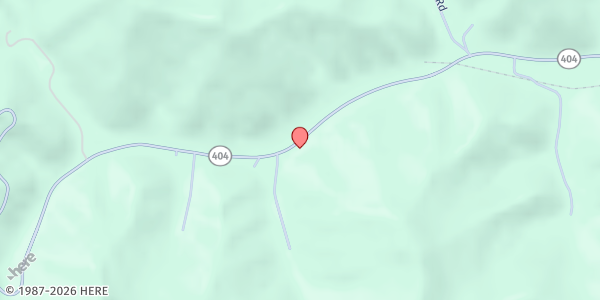 Map showing Saint Vincent Mission at 6369 State Hwy 404, David, KY