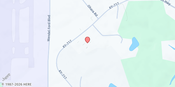 Map showing Christ's Chapel at 3819 Turfway Road, Erlanger, KY