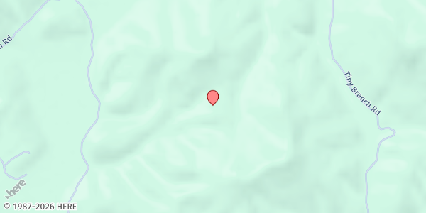 Map showing Henderson Settlement Kitchen at 16773 Highway 190, Frakes, KY